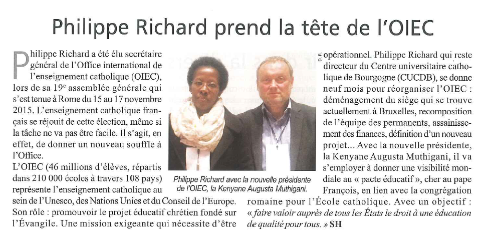 article Philippe richard